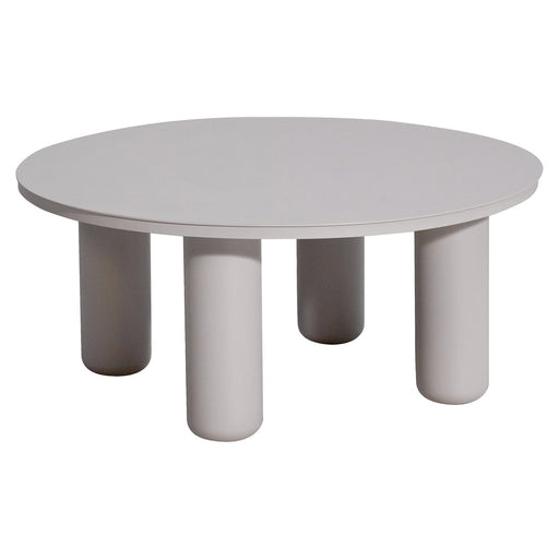 Richmond Outdoor Salontafel Quinn 86cm - Beige - Rond - ThatLyfeStyle