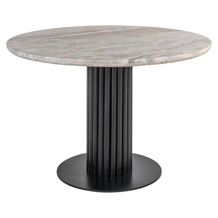 Richmond Ronde Eettafel Nyon Marmer, 120cm - Beige