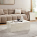 Artistiq Salontafel Helder Travertinlook, 90 x 60cm - Beige