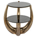 Richmond Bijzettafel Aida 61 x 48cm - Goud - Rond