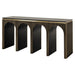Richmond Sidetable Les Arcs Marmer en brass, 160cm - Brushed gold