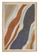 Zuiver Wanddecoratie Move 68 x 48cm - Meerkleurig