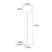 Landelijke vloerlamp hout met linnen kap naturel 32 cm - Mels - ThatLyfeStyle