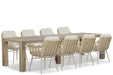 Coco Antoni/Brighton 300 cm dining tuinset 9-delig