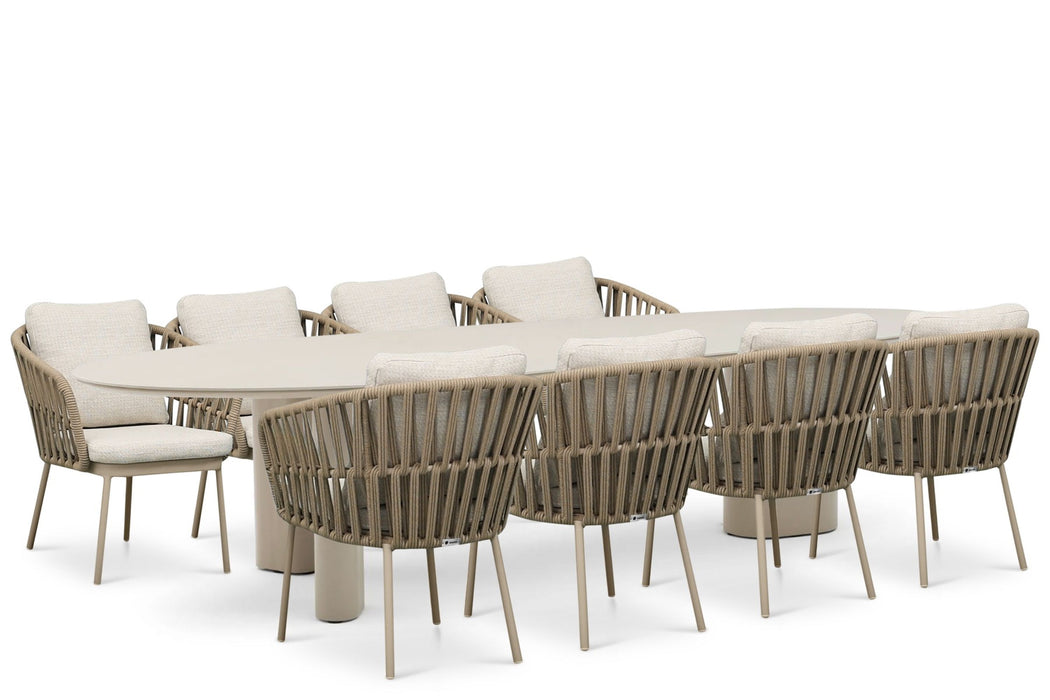 Coco Elara/Weave 300x120 cm dining tuinset 9-delig