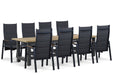 Lifestyle Essence/San Francisco 300x100 cm dining tuinset 9-delig - 25783