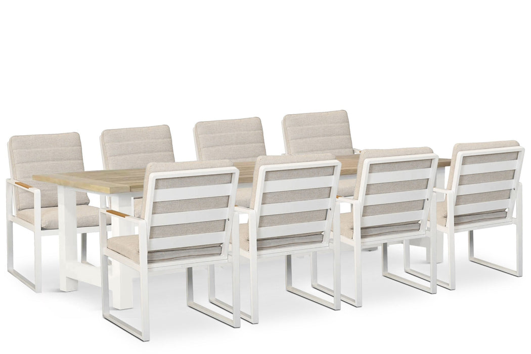 Lifestyle Alessio/Los Angeles 300x100 cm dining tuinset 9-delig