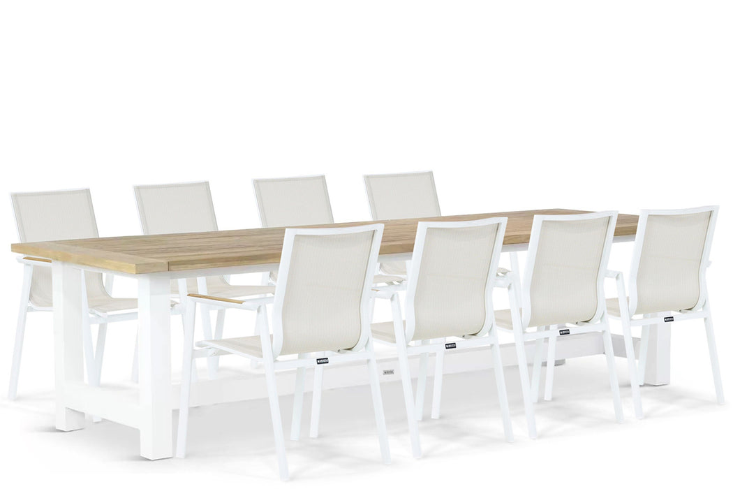 Lifestyle Fiora/Los Angeles 300 cm dining tuinset 9-delig