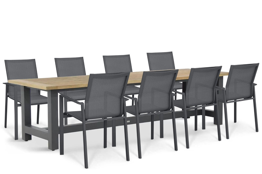 Lifestyle Timo/San Francisco 300x100cm dining tuinset 9-delig - 26500