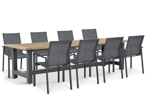 Lifestyle Timo/San Francisco 300x100cm dining tuinset 9-delig - 26500