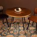 ZILT Ronde Bistrotafel Lili MDF, 90cm - Bruin