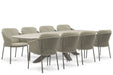 4 Seasons Outdoor Florence/Voyage 300x120 cm dining tuinset 9-delig