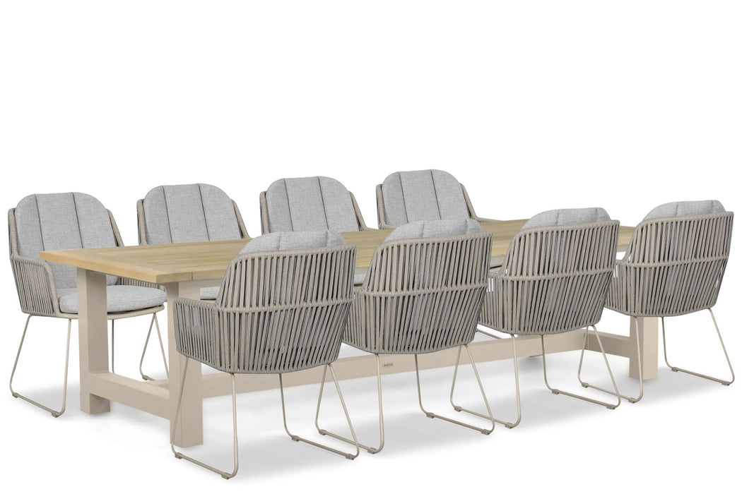 Domani Trivento/San Francisco 300x100 cm dining tuinset 9-delig - 27033