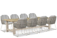 Domani Trivento/San Francisco 300x100 cm dining tuinset 9-delig - 27033
