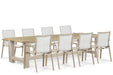 Lifestyle Fiora/San Francisco 300x100 cm dining tuinset 9-delig
