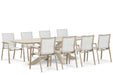 Lifestyle Fiora/Voyage 300x120 cm dining tuinset 9-delig