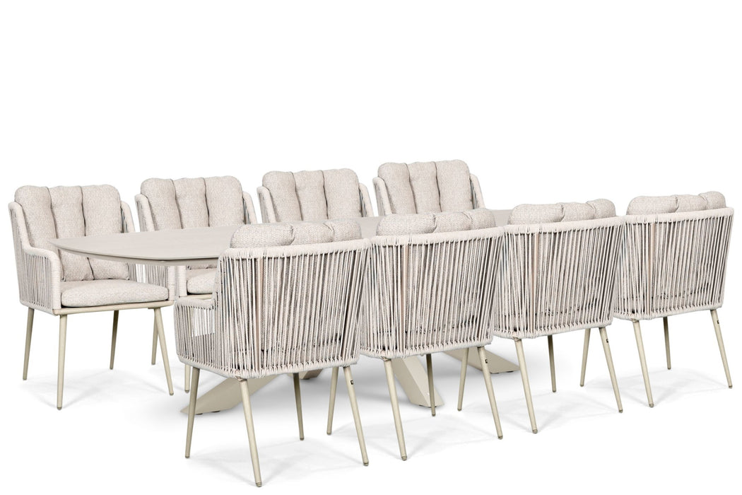 Lifestyle Tivoli/Voyage 300x120 cm dining tuinset 9-delig - 25873