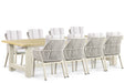 Lifestyle Verona/San Francisco 300 cm dining tuinset 9-delig