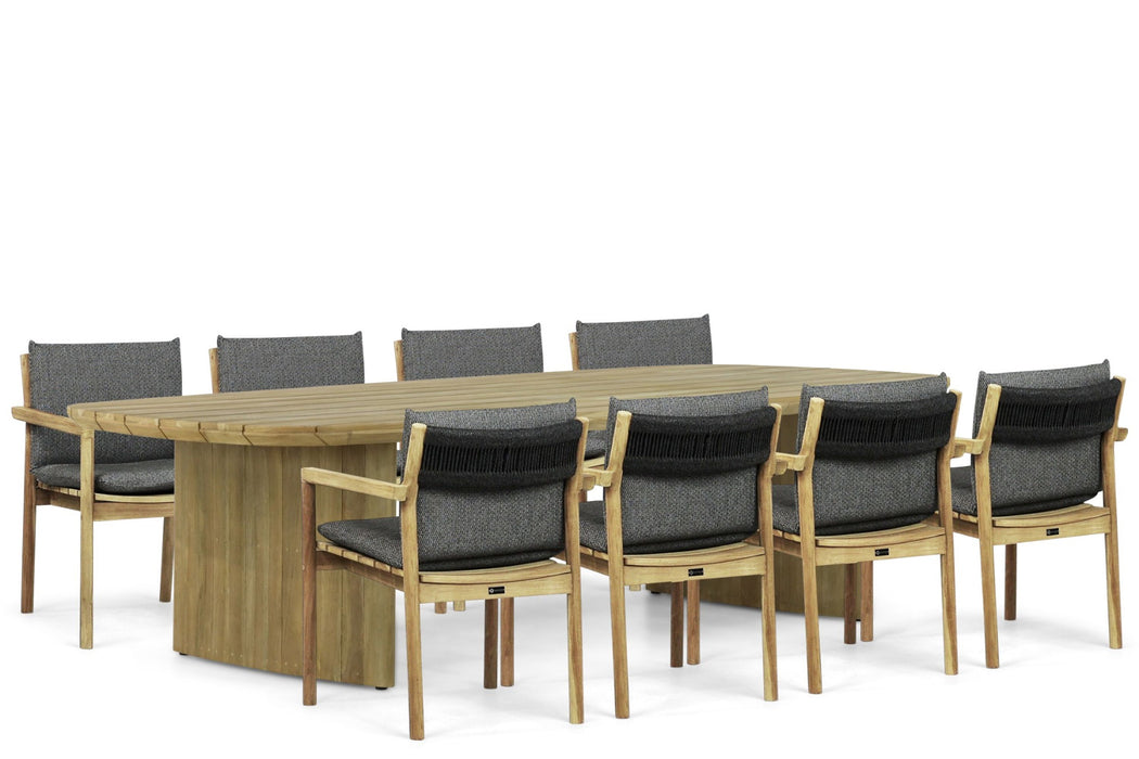 Santika Suka/Falcon 300 cm dining tuinset 9-delig - 22953