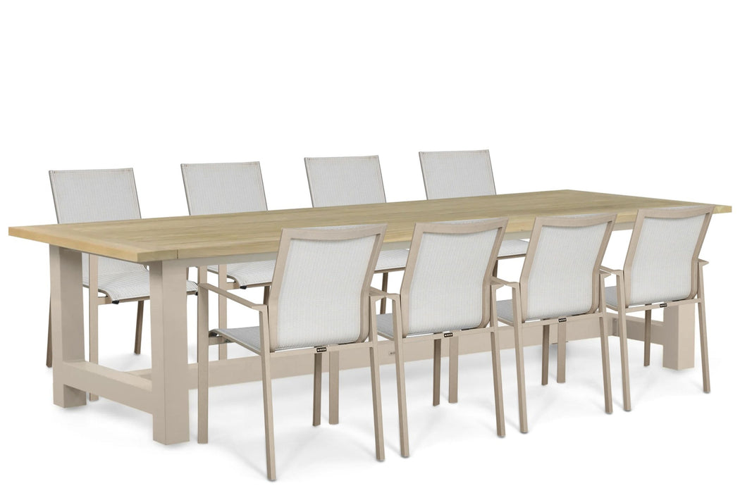 Lifestyle Timo/San Francisco 300x100cm dining tuinset 9-delig - 26484