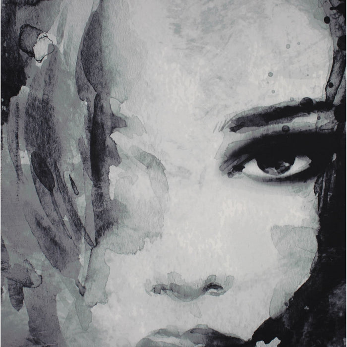 Wandkleed Portret - velvet wanddeco - 105x136