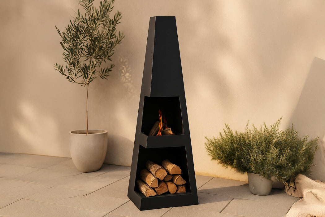 Nohr Outdoor Vuurkorf Lensey 120cm - Zwart