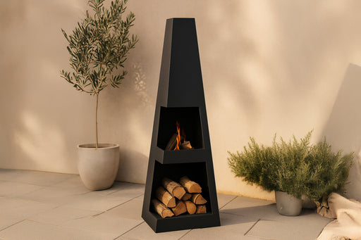 Nohr Outdoor Vuurkorf Lensey 120cm - Zwart