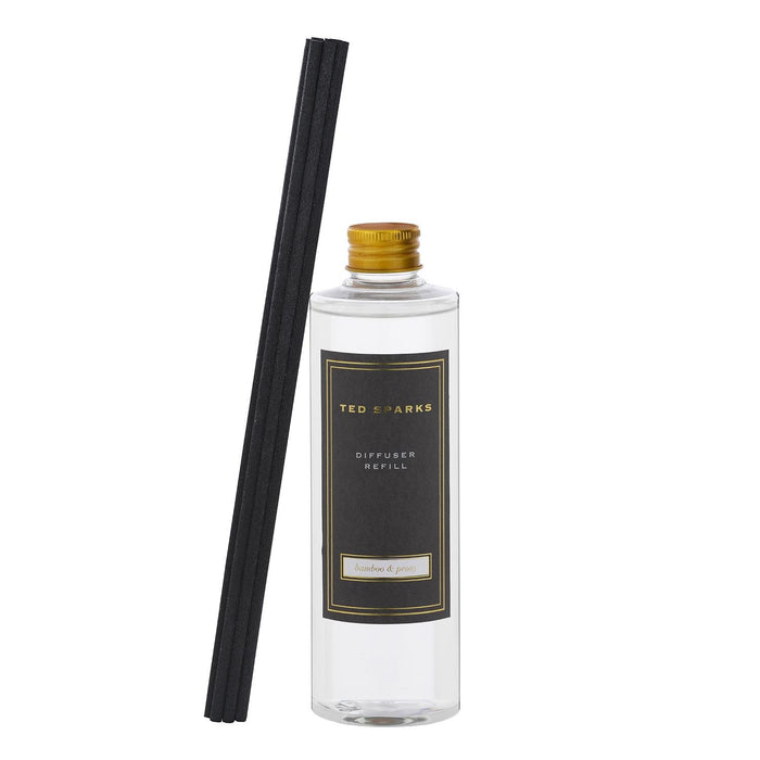 Ted Sparks - Geurstokjes Diffuser - Navulling - Bamboo & Peony