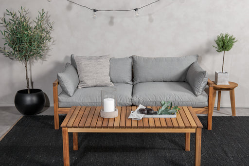 Nohr 2-zits Loungebank Tenia Acaciahout - Naturel - ThatLyfeStyle