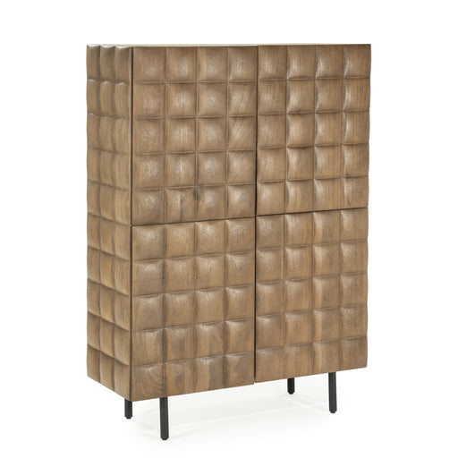 Eleonora Opbergkast Felix Mangohout, 147 x 109cm - Naturel