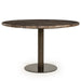 Eleonora Ronde Eettafel Luigi Marmer, 127cm - Bruin