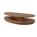 Eleonora Organische Salontafel Nino Mangohout, 140 x 65cm - Bruin