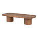 Eleonora Salontafel Jamari Mangohout, 140 x 65cm - Bruin - Ovaal