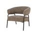 Eleonora Fauteuil Fabrice Veso stof - Bruin