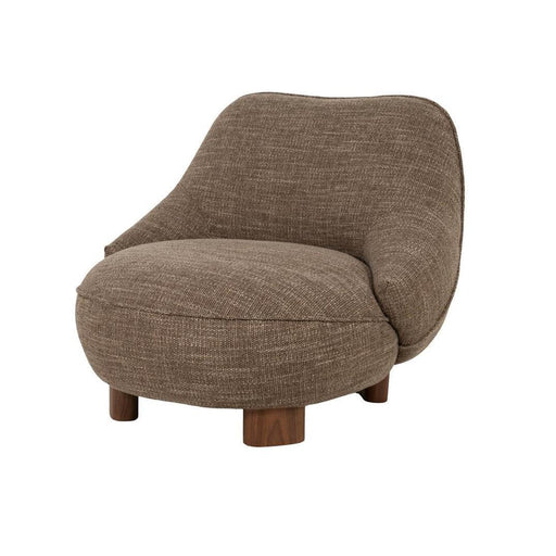 Eleonora Fauteuil Lina Vanu stof - Bruin
