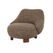 Eleonora Fauteuil Lina Vanu stof - Bruin