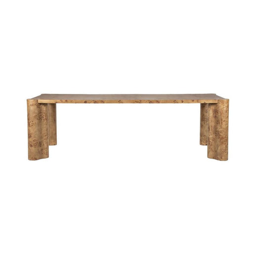 Eleonora Eettafel Dorian MDF en notenfineer, 246 x 116cm - Bruin
