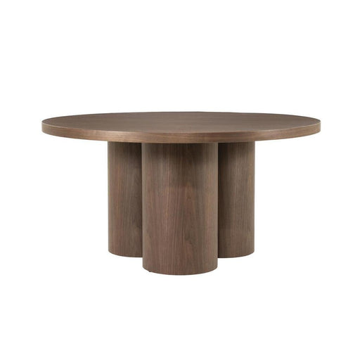 Eleonora Ronde Eettafel Nisa Walnoot 150 cm - Bruin