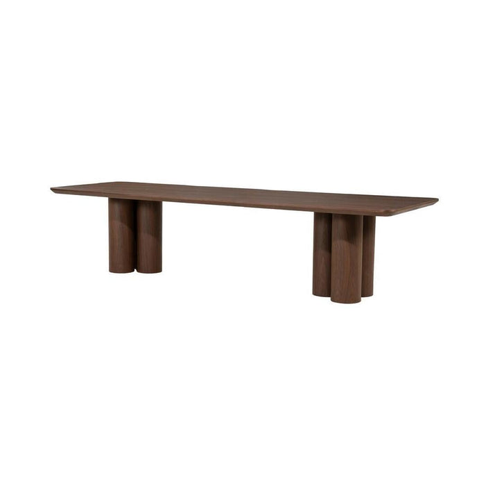 Eleonora Eettafel Logan Walnoot, 300 x 110cm - Bruin