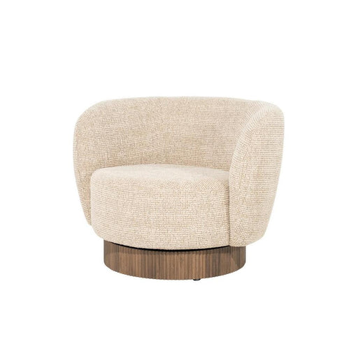 Eleonora Fauteuil Norah Yke stof - Taupe