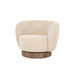 Eleonora Fauteuil Norah Yke stof - Taupe