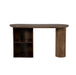 Eleonora Bureau Mees Mangohout, 140 x 60cm - Bruin - Ovaal