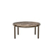 Eleonora Ronde Salontafel Silke Emperador marmer, Ø68cm - Bruin