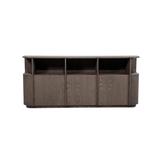Eleonora Dressoir Oslo Eiken, 203cm - Donkerbruin