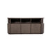 Eleonora Dressoir Oslo Eiken, 203cm - Donkerbruin