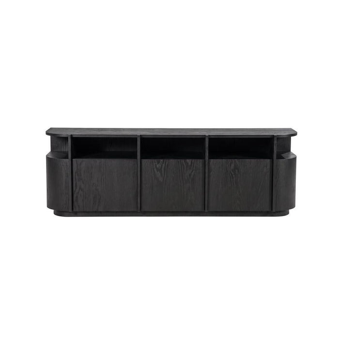 Eleonora TV-meubel Oslo Eiken, 182cm - Zwart