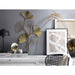 Beliani - INDIUM - Wanddecoratie - Goud - Metaal - ThatLyfeStyle