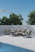 Nohr Loungeset Markesha Bouclé, Met bank, 2 stoelen en 2 tafels - Beige/Zwart - ThatLyfeStyle