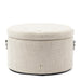 Rivièra Maison Poef Park Avenue Rich Tweed - Antique White