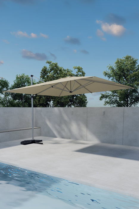 Nohr Zweefparasol Adrianne 294cm - Beige - ThatLyfeStyle